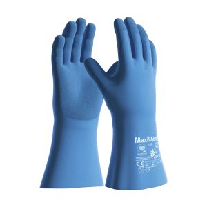 MaxiChem® 76-730 Chemikalienschutzhandschuh | EN 374 KLMNOP | Latex 35 cm