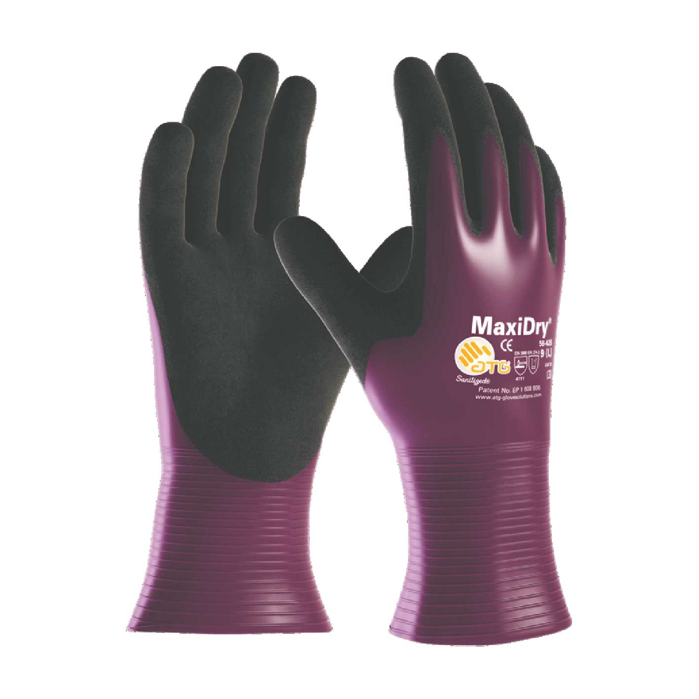 MaxiDry® 56-426 | Flüssigkeitsdichter Montagehandschuh für Öl & Chemikalien